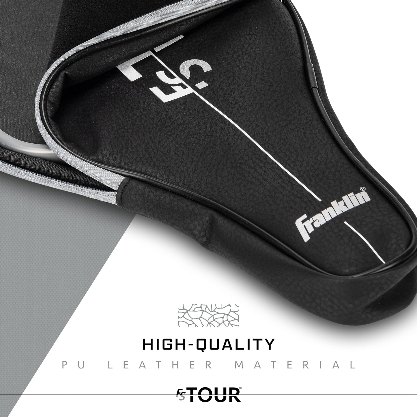 Franklin Sports FS TOUR Pickleball Paddle Cover - Protective Pickleball Paddle Cover with Fence Hook - Fits Almost All Paddles - Protective Equipment + Accessories