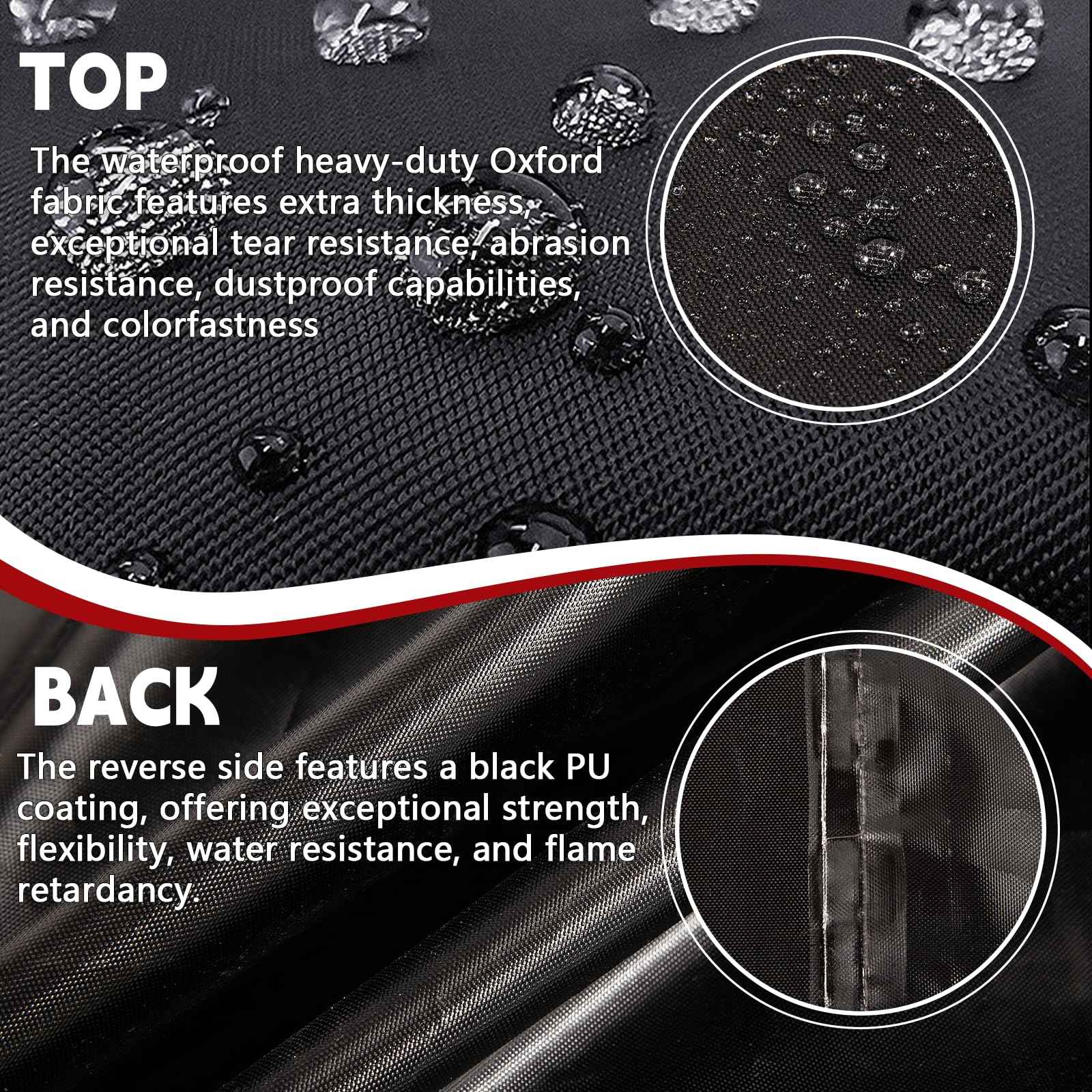 Miter Saw Cover,Guard Dust Waterproof Parts Accessories Oxford Cloth for Heavy Bandsaw Benchtop,Fit for Most Miter Saws,Planers,Machine Tools outdoor,Prevent Table Hood Rust,28Lx24Wx28H In (Black)