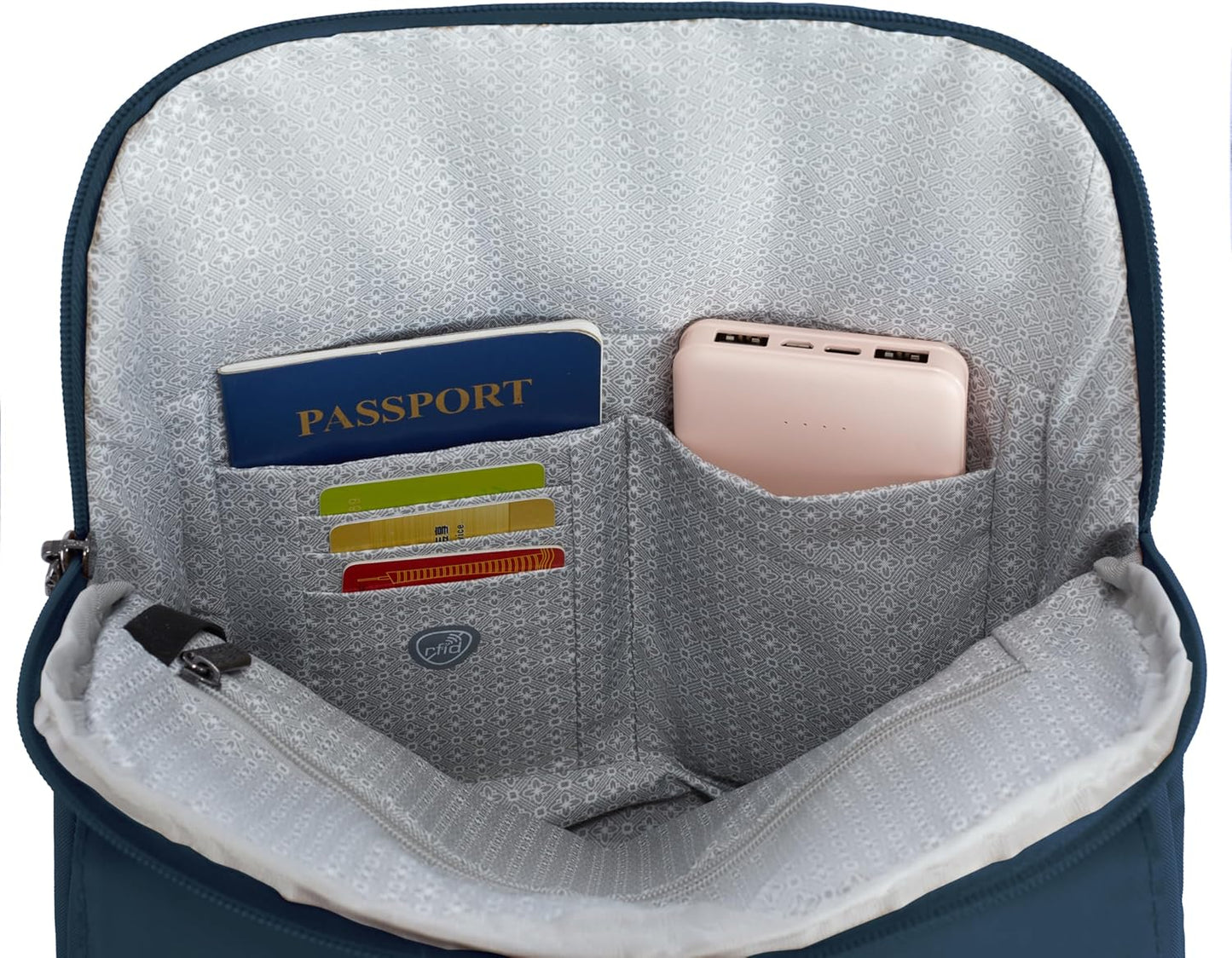 Travelon Anti-Theft Compact Backpack - Secure Design for Travel | Lightweight and Stylish