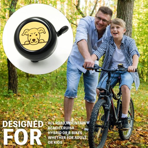 ONIPAX Bike Bell Loud Sound Adorable Animals Cute Cartoon Kid Girl Boy Cycling Ring for Bicycle/Toddler/Scooters