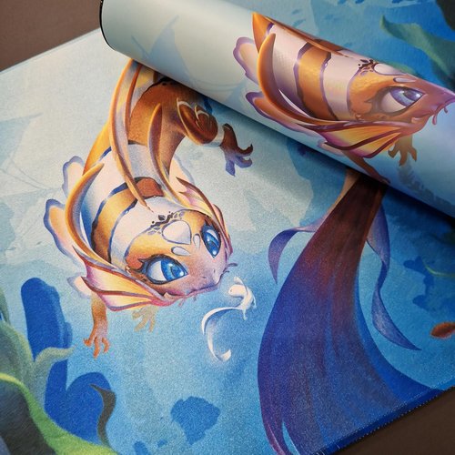 Dragon Shield Playmat - Standard Size TCG Playmat with Stitched Edges & Non-Slip Backing | Cinderfin