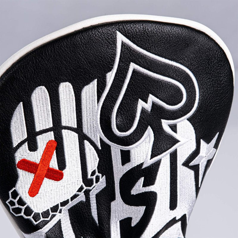 Pins & Aces Golf Co. LE Graffiti Head Cover - Premium, Hand-Made Leather Headcover - Urban Styled, Tour Quality Golf Club Cover - Style and Customize Your Golf Bag (Fairway Wood)