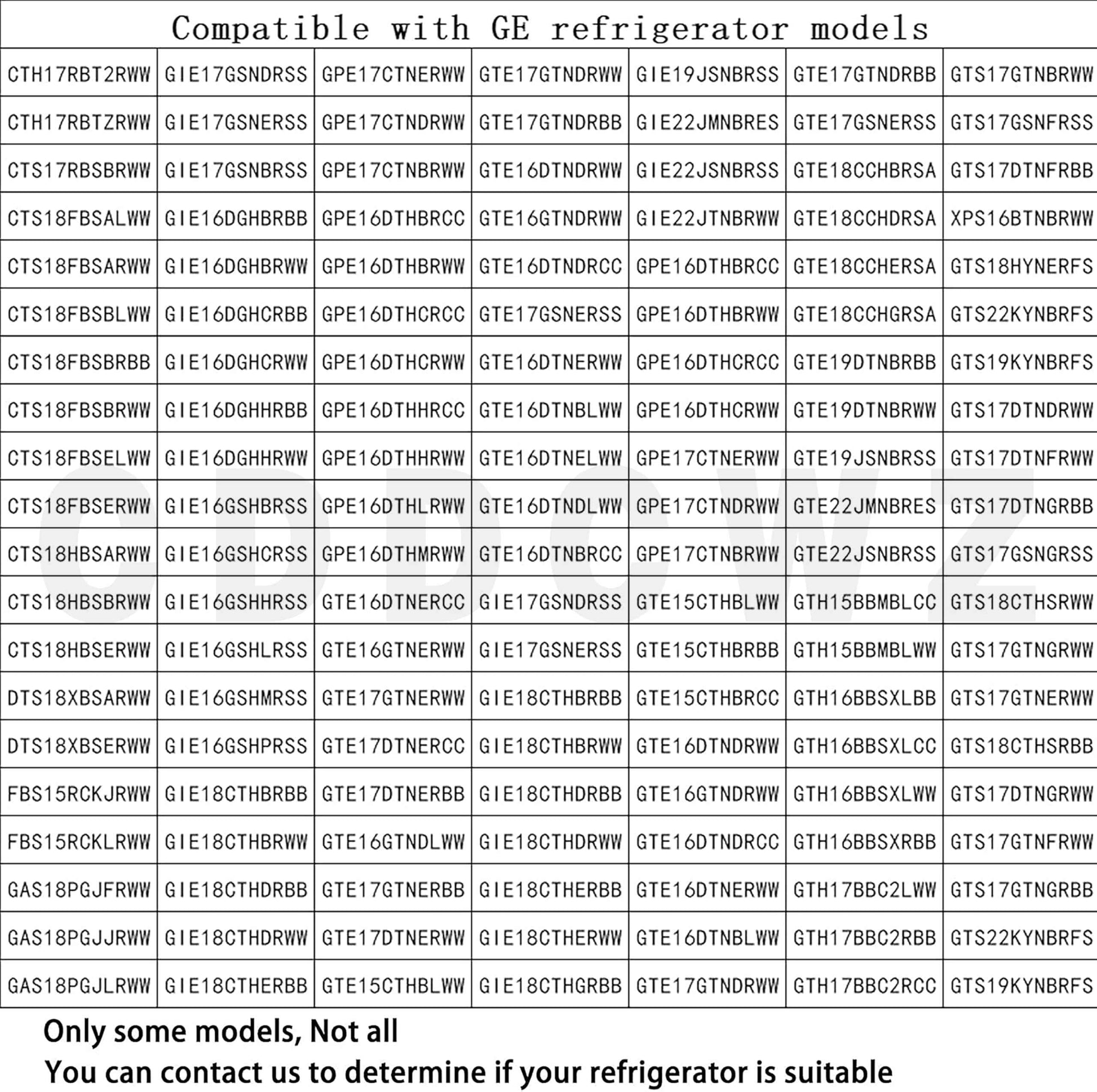 CDDCWZ (Upgraded) WR60X28783 Replacement for GE Refrigerator Evaporator Fan Motor - WR60X31522 PS12741350 AP6977246 4959523 SM10141 GE Refrigerator Parts - Fridge Fan Motor Replacement