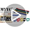 120PCS Reusable Cable Ties - 6 Inch Adjustable Hook and Loop Cord Organizer