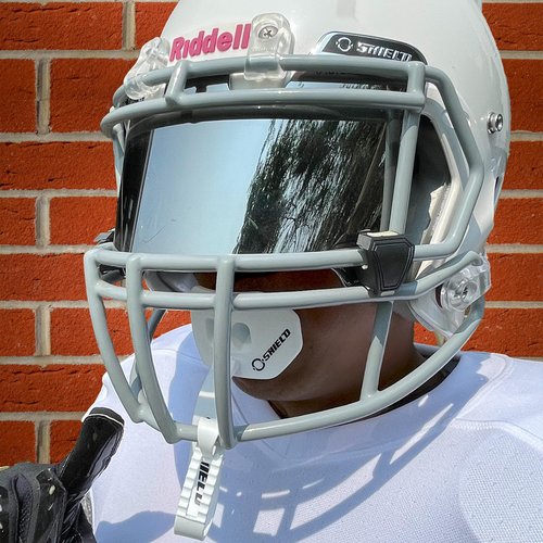 O Shield Mouth Guard for Football with Dual-Layer Protection, Built-in Air Channels, Extended Lip Shield, Soft Material, Adult and Youth Sizes with Strap/Case, Pink