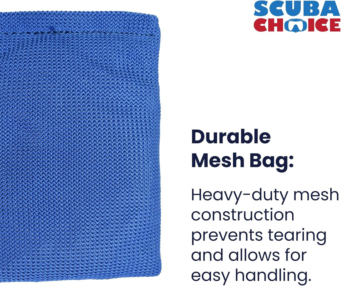 Scuba Choice Soft Mesh Shot Weights - Durable & Adjustable Buoyancy Control for Scuba Diving | Spearfishing