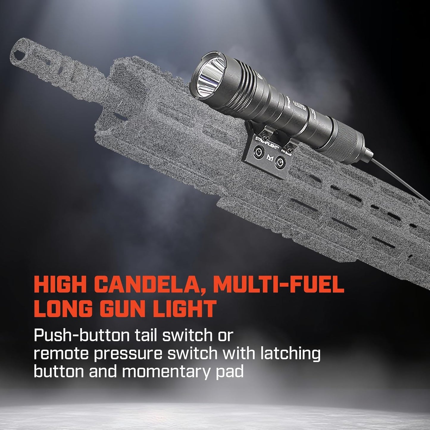 Streamlight ProTac Rail Mount HL-X Tactical LED Flashlight - 1000 Lumen, Programmable, Black