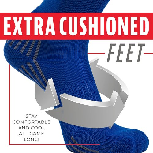 Franklin Sports Youth Baseball & Softball Socks - Tall Sports Socks for Boys & Girls - Youth Sizes