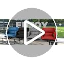 Extra Wide Stadium Seats with Back Support - 25 Inch Black, 2 Pack