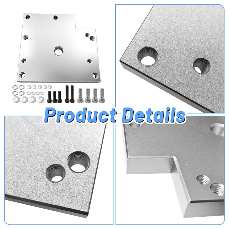 Motor Adapter Plate Set, Compatible with Razor RSF350 Models, Fit for MY1020 Motor Upgrade