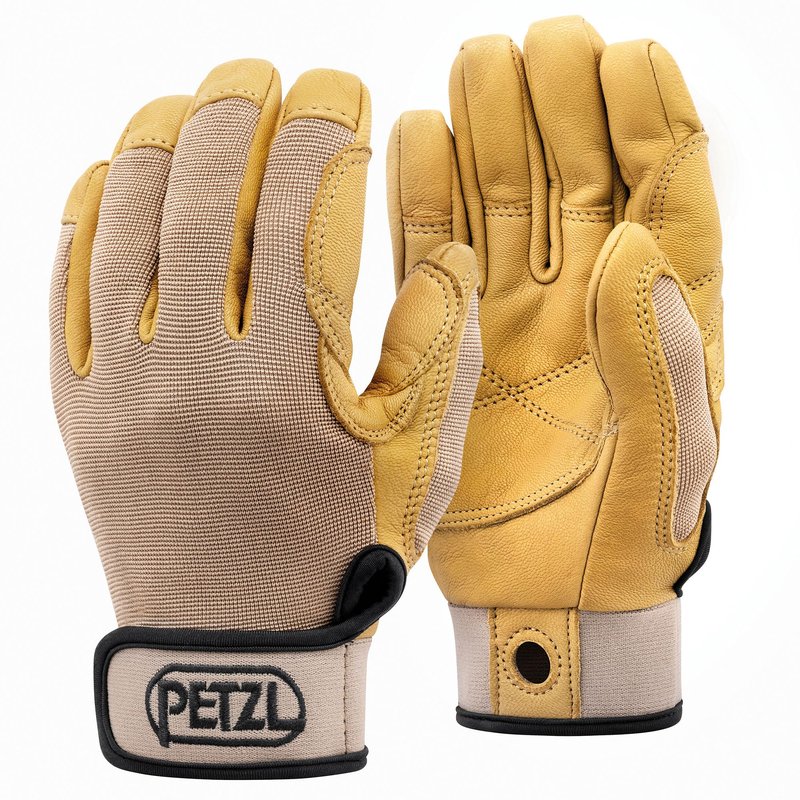 PETZL CORDEX Lightweight Belay/Rappel Gloves - Beige, X-Small