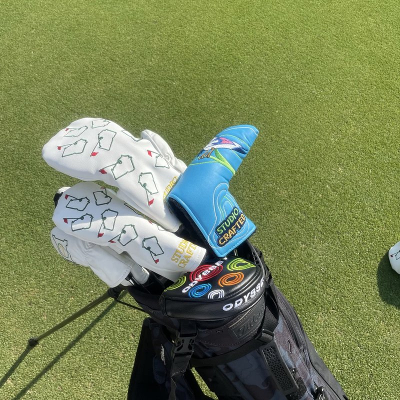 Studio Crafted Tweet Tweet Birdie Golf Blade Putter Head Covers Strong Magnetic Protective Putter Covers for Scotty Cameron Taylormade Odyssey Premium Golf Putter Headcover
