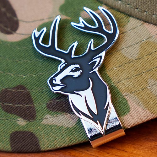 Buck Hat Clip Bottle Opener – Deer Hunter's Essential Cap Accessory - Perfect for Outdoor Adventures and Gifts (Buck)