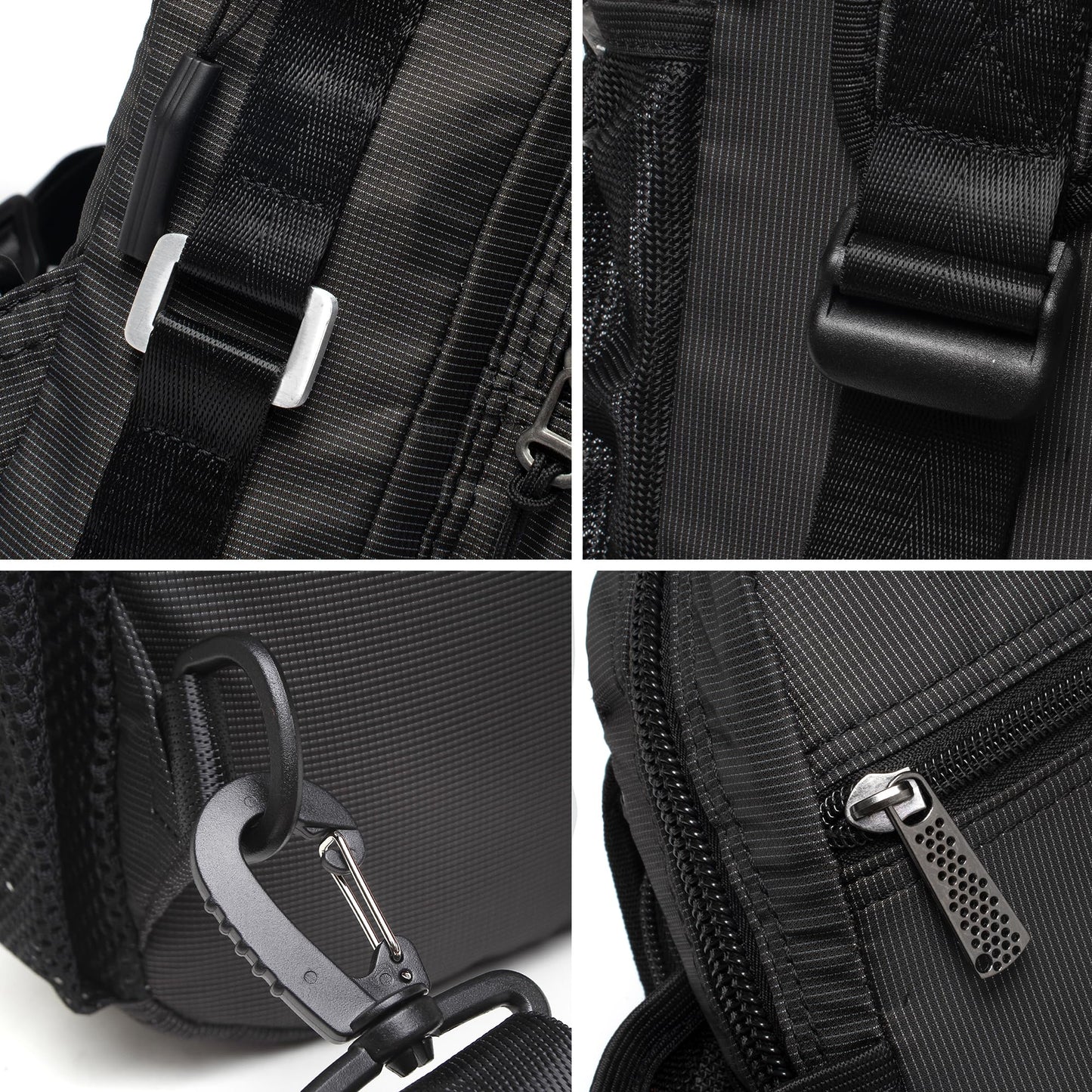 NICGID Sling Bag Chest Shoulder Backpack Crossbody Bags for Tablet Laptop Outdoor Hiking Men Women