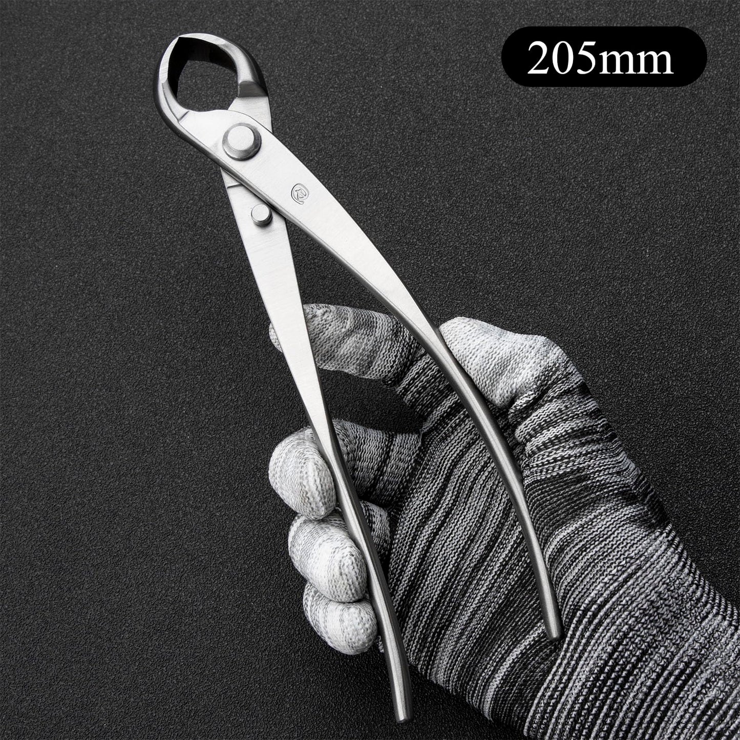 TianBonsai Bonsai Tools 5-Piece Alloy Steel Bonsai tool Kit In Cluding 210mm Long Handle Scissors / 205mm Branch Cutter / 205mm Knob Cutter / 200mm Straight Root Hook/Tweezers (NBK5-01)