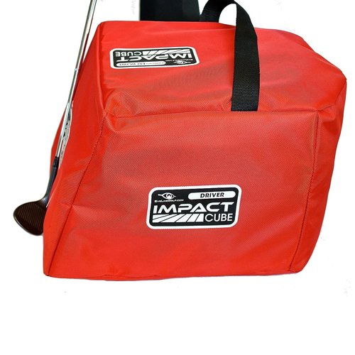 Impact Bag for Golf Training – Impact Cube with Ballistic Nylon, Reinforced Seams & 4 Angled Sides for Wedges, Irons & Drivers – Built to Take a Beating & Deliver Consistent Feedback