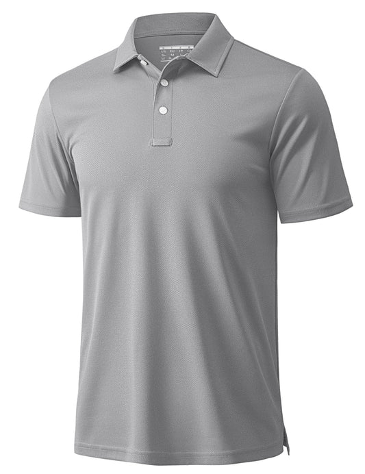 MAGCOMSEN Polo Shirts for Men Short Sleeve Performance Golf Polos Moisture Wicking Casual Collared Shirts Summer Top
