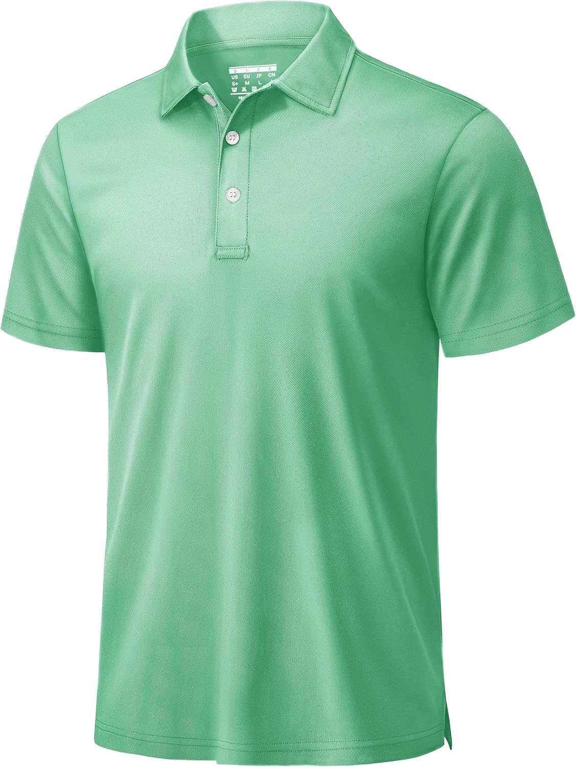 TACVASEN Men's Golf Shirt - Dry Fit Performance Polo with Collar | Short Sleeve, Stylish & Comfortable