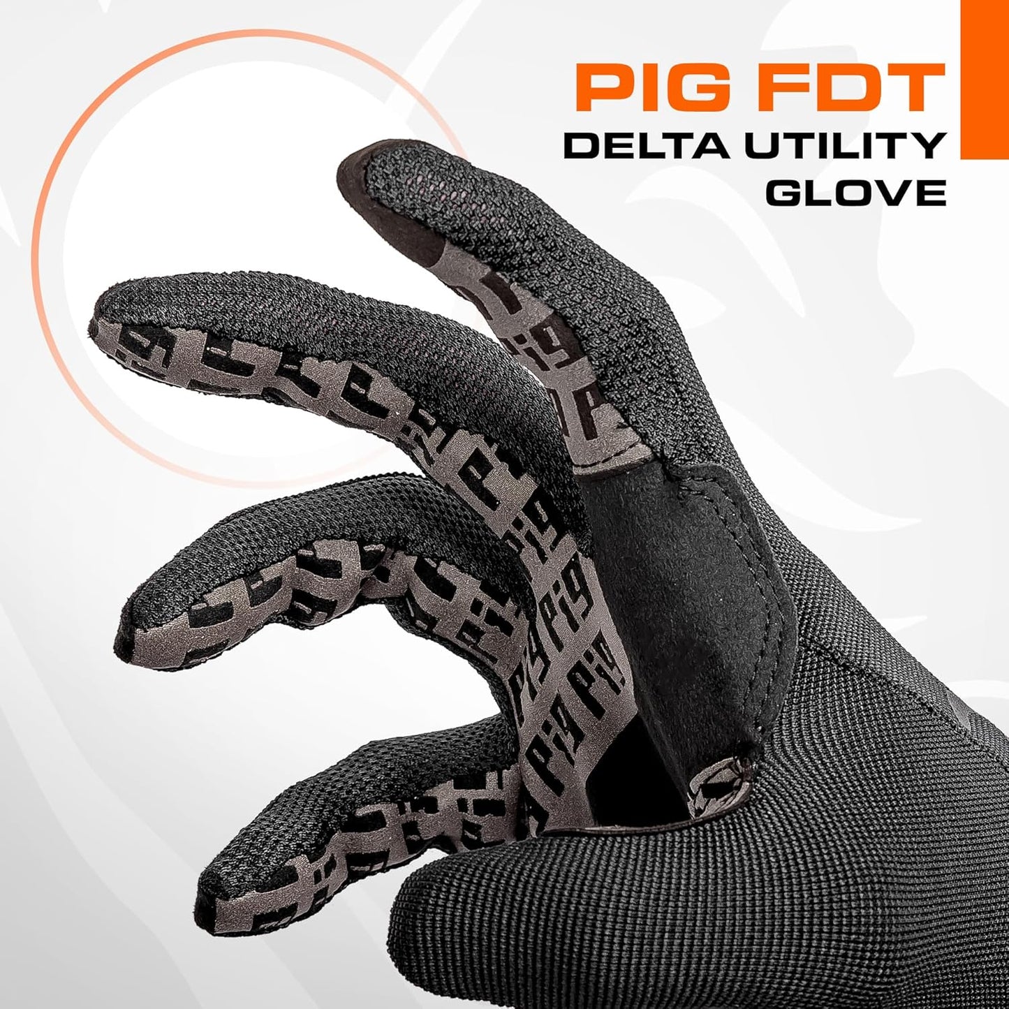 PIG Delta Tactical Gloves - Touchscreen Compatible, High Dexterity for Shooting | 1 Pair