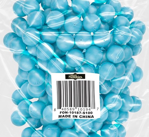 Fairly Odd Novelties Mini Ping Pong Balls - 3/4" Blue Table Tennis Balls (100 Pack)