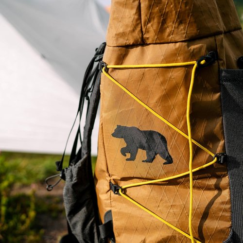 GEAR AID Tenacious Tape Repair Patches - Peel-and-Stick Nylon Patches for Jackets, Tents & Gear - Fix Rips & Tears, 3 Patches, Bear Design
