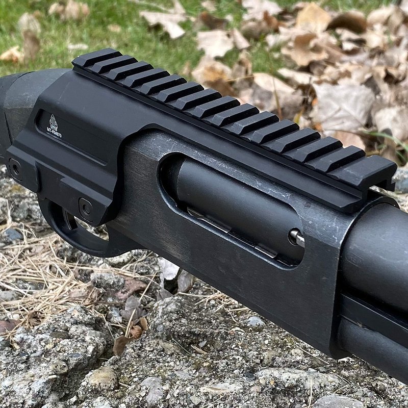 UTG 870 Optic Mount, 12 Gauge, Black