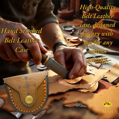 Scout Compass with Oath Message – Solid Brass Pocket Compass for Boys, Teens & Scouts | Inspirational Keepsake Gift for Eagle Ceremony, Graduation, Hiking, Camping, Outdoor Adventures, Promotion Gift