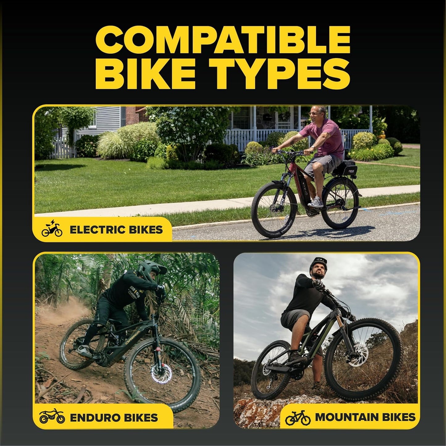 Ultraverse Bike Inner Tubes - Durable Butyl Rubber 27.5 x 1.75-2.125 | Schrader Valve - Set of 2