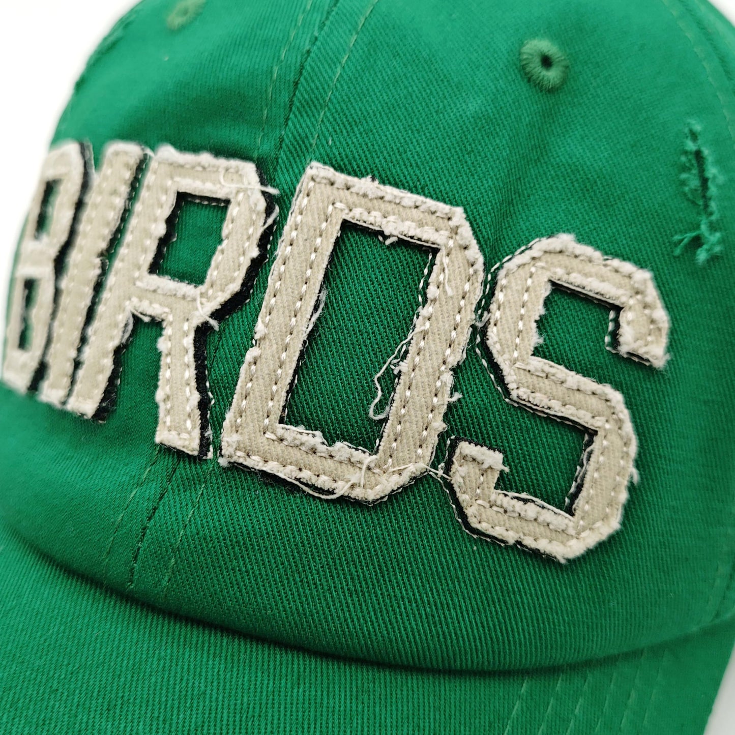 Birds Dad Hat in Kelly Green - Retro Vintage Look