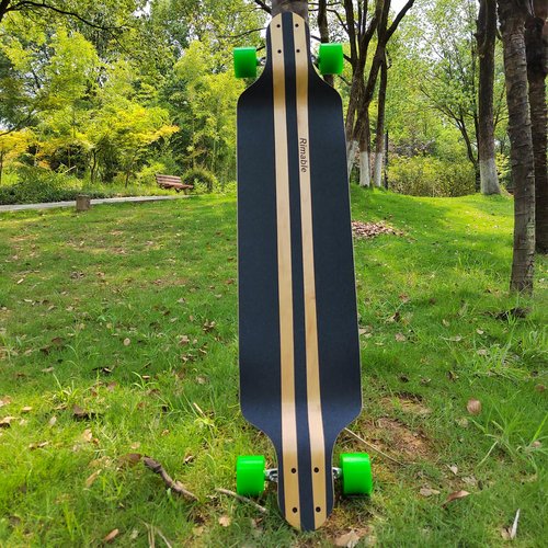 RIMABLE Drop Deck Longboard GREENBIRD