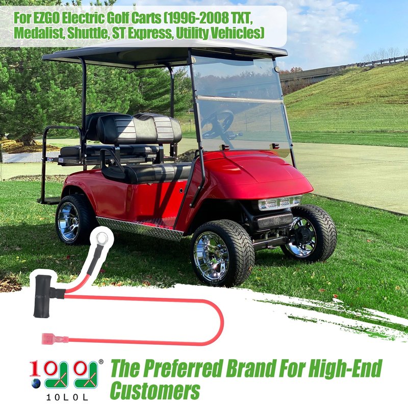 10L0L Reed Switch Assembly for EZGO Electric Golf Carts (1996-2008 TXT, Medalist, Shuttle, ST Express, Utility Vehicles) - Durable Magnetic Sensor Replacement 73051-G07 73051-G18 73051-G28