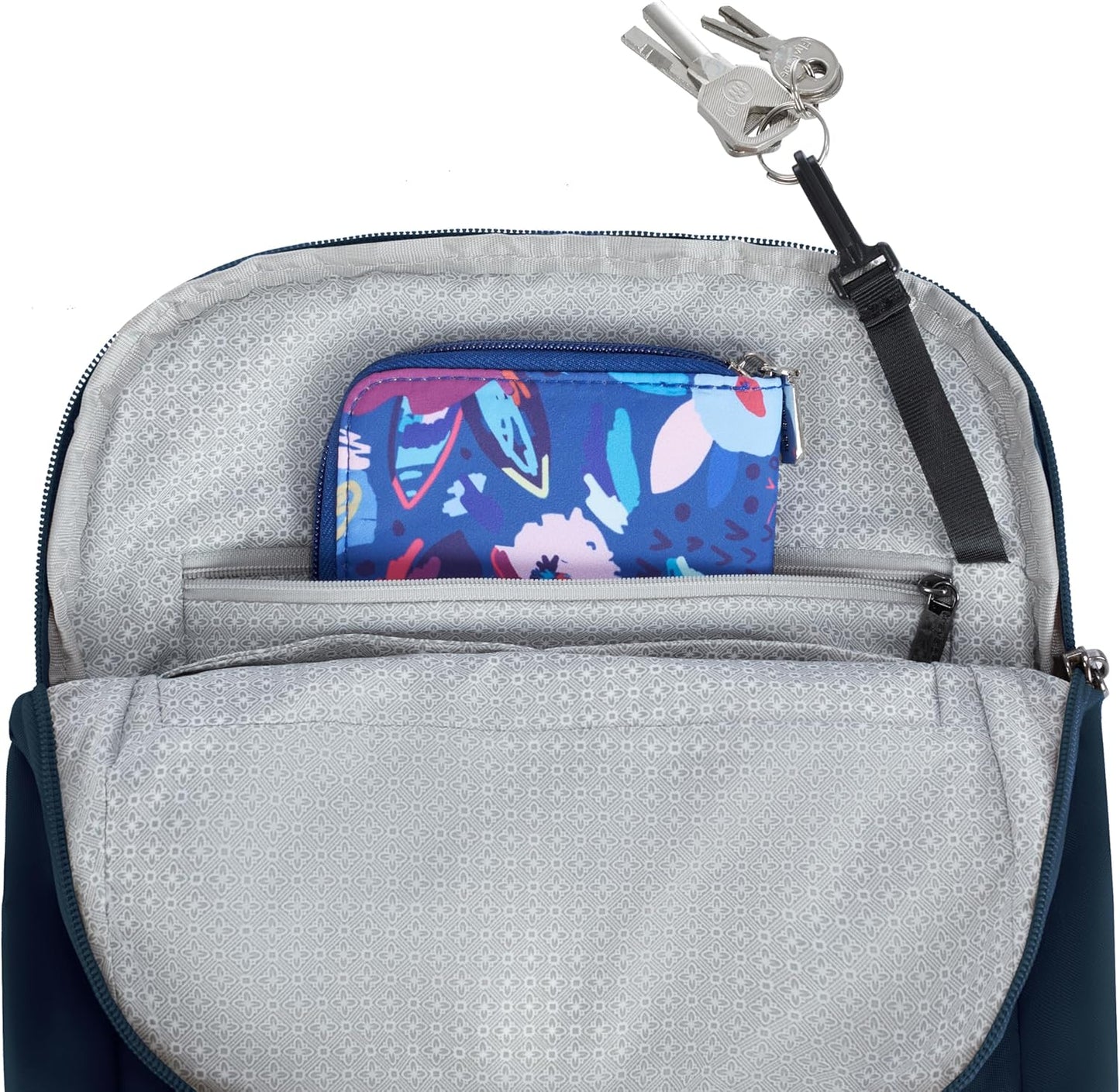 Travelon Anti-Theft Compact Backpack - Secure Design for Travel | Lightweight and Stylish