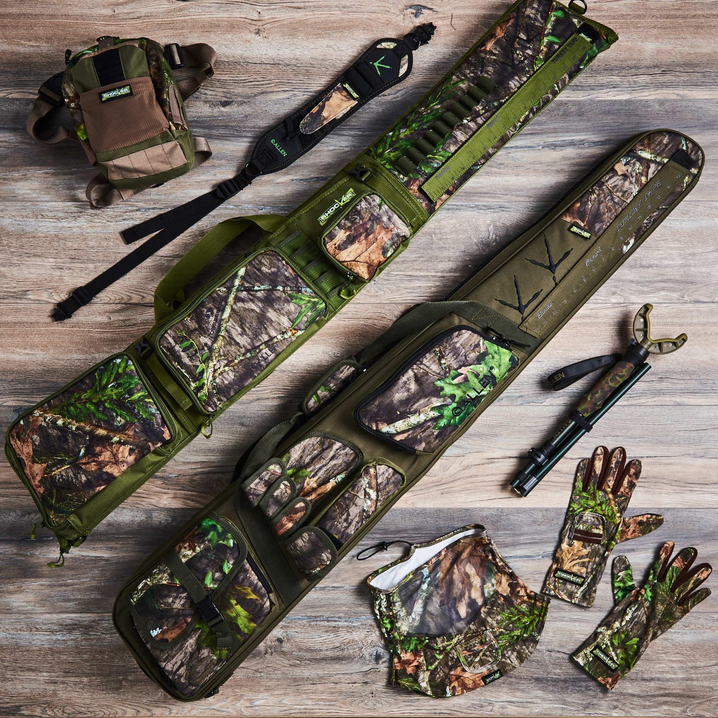 Allen Company Rifle and Shotgun Sling - Rugged Construction with Swivels - Gun Strap Ideal for Turkey / Deer / Duck / Elk Hunting - Tested up to 300 Lbs.