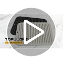 Silicone Trivets Mat - Heat Resistant Hot Pads for Kitchen - Gray, 3 Pcs