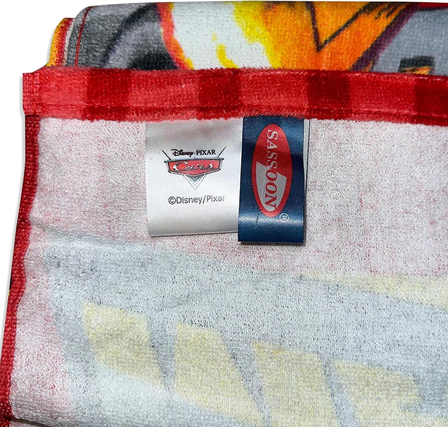 Royal Wear Kids Soft Beach Hooded Bath Towel - Official Licensed Cars Design, 40 x 60 Inches