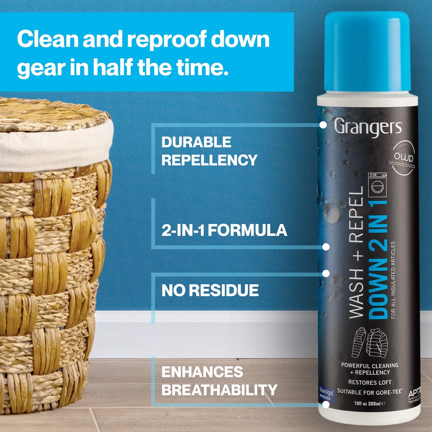 Down Wash and Repel (10 fl oz/300ml)