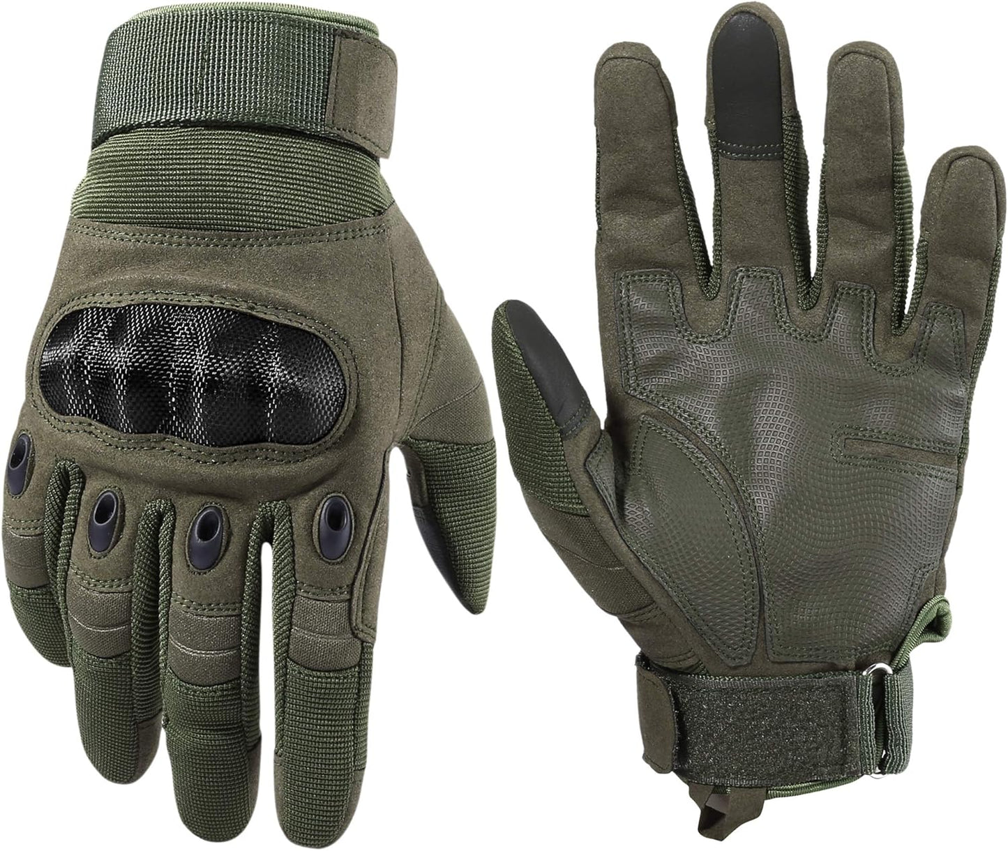 WTACTFUL Tactical Gloves - Touchscreen Design for Airsoft, Paintball & Motorcycle Use | Durable & Comfortable