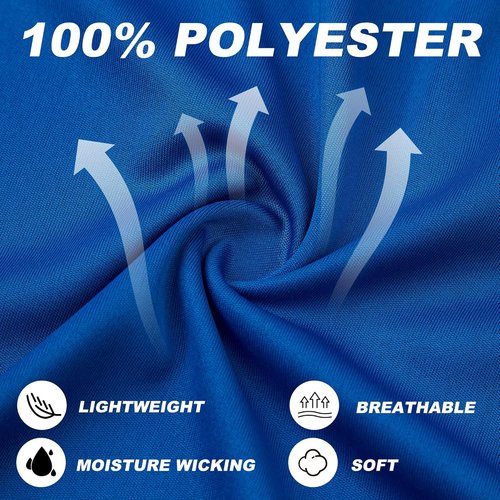 BVNSOZ Men's Athletic Workout Shirts - Moisture-Wicking Quick-Dry Gym Tees for Active Men