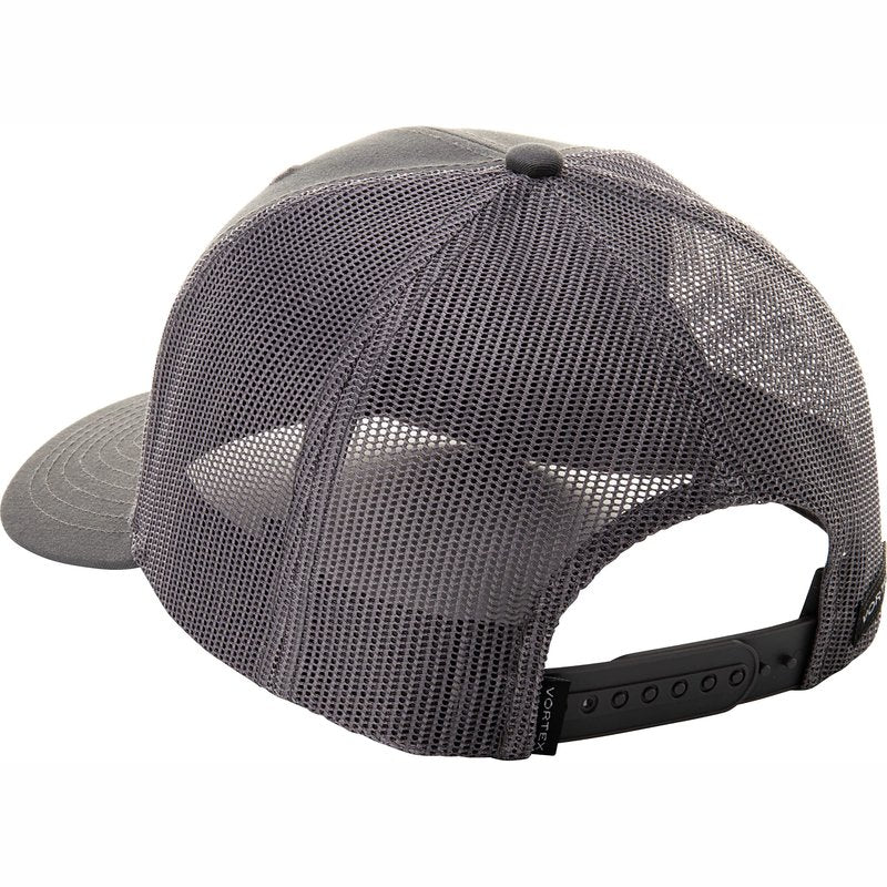 Vortex Optics Silicone Weld Full Tine Mesh Snap Back Caps (Black)