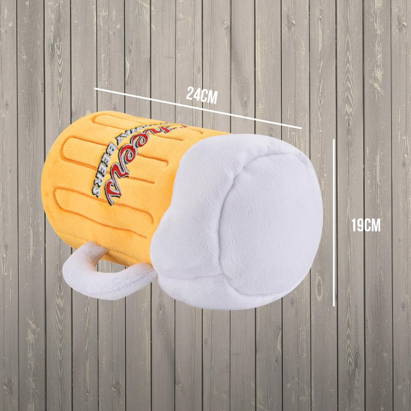 Shanker Golf - Funny Golf Headcover - Cheers Beer Glass 3-Wood Cover - Funny Golf Gift - Soft Velour Lining