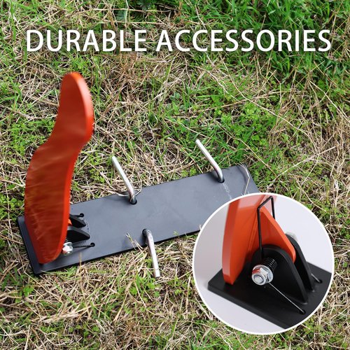 STRONCHUAN Ar500 9" Classic Popper Steel Shooting Target,Auto Reset,Steel Targets for Shooting,Ar500 Steel Targets,Steel Target,Ar500 Steeltarge,Airsoft Targets (Ball)