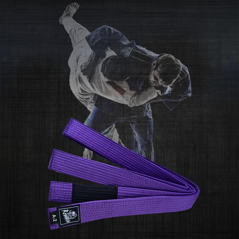 Fadi Sports Revansh Cotton-Polyester belt for Jiu Jitsu, Judo, Karate, and other martial arts. Suitable for kids and adults