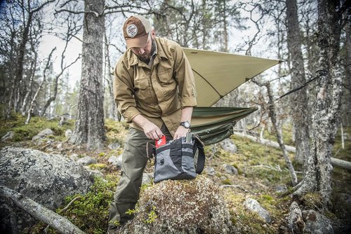 Helikon-Tex Bushcraft Haversack Bag Shadow Grey - Black