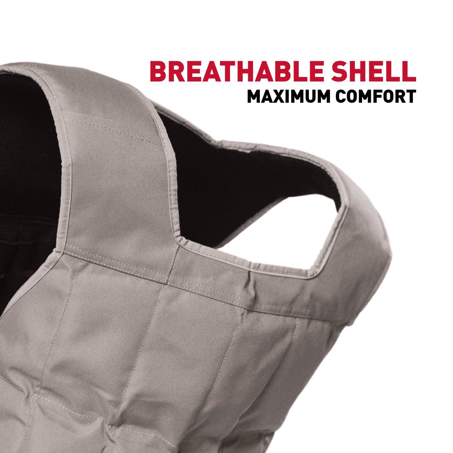 Perfect Fitness Weight Vest, 40-Pound, Grey