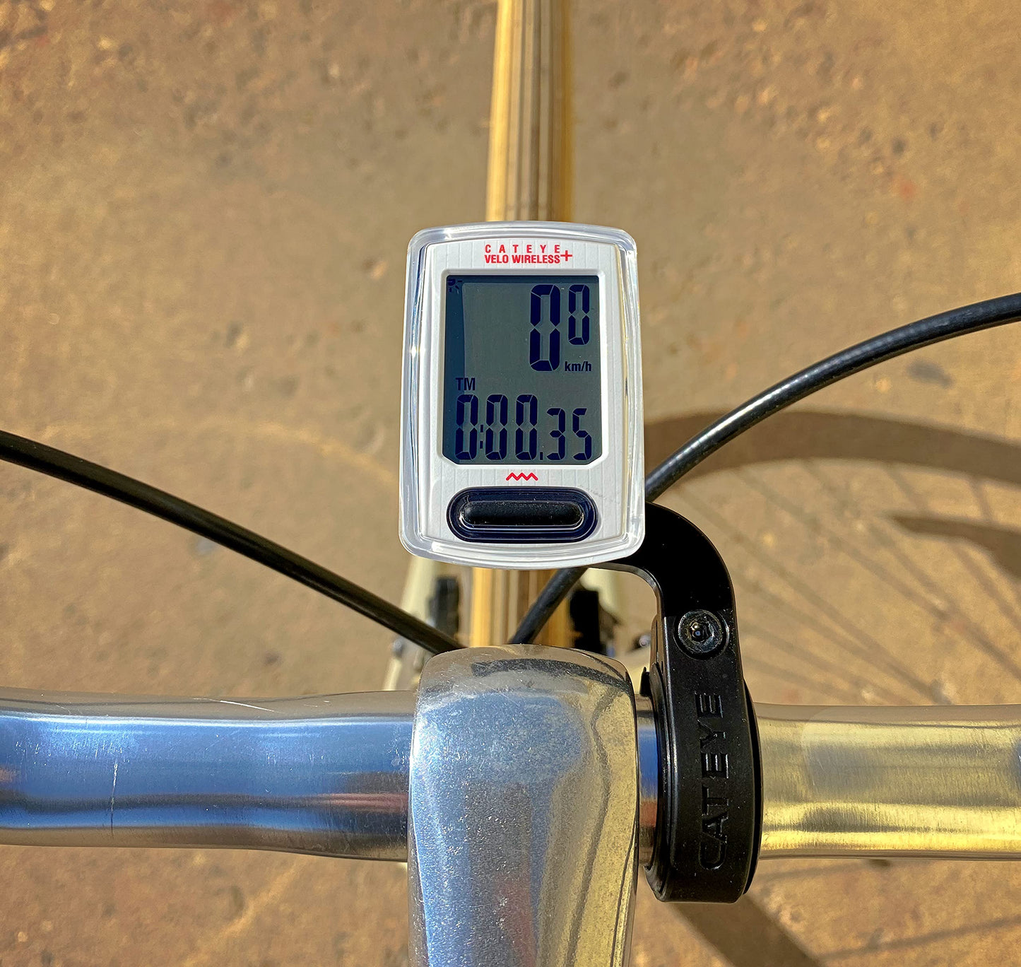 CATEYE - Velo Wireless Plus Bike Computer (White)