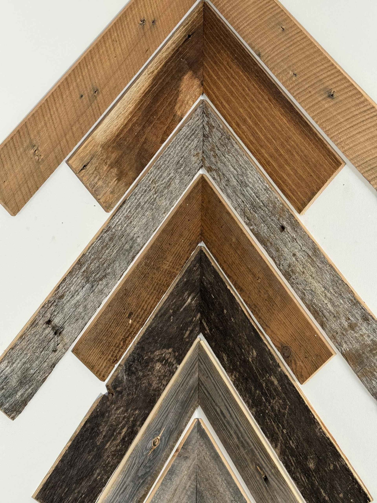 Authentic American Barnwood - 100% Reclaimed Barn Wood Wall Planks, 36 inch Length, Multi-Width, DIY Accent Wall for Home, Office or Business, 10 Square Ft.