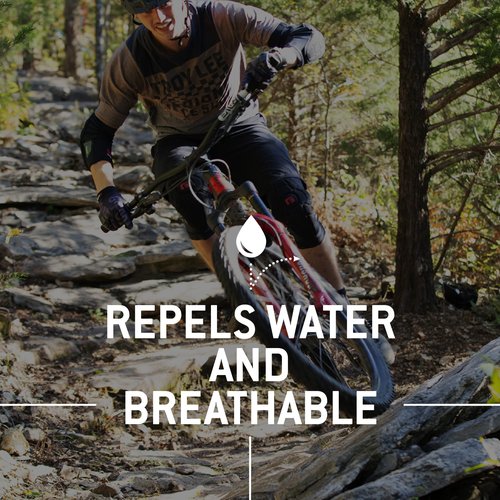 G-Form Pro-Rugged MTB Elbow Pads - Breathable Elbow Guards for Cycling Athletes & Mountain Bike Riders - Durable Athletic Elbow Pads - Protective Elbow Pads for Biking Sports - Army Green, Adult XS