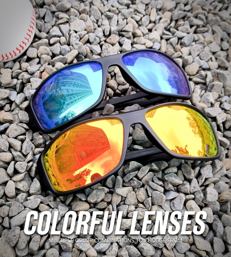 KALIYADI Sunglasses-Men Polarized Sports Sun-glasses: Mens Sunglasses Polarized UV Protection Driving Running Cycling Outdoor