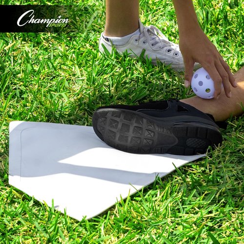 Champion Sports Throw Down Base Sets - Durable Baseball & Softball Training Bases for Indoor/Outdoor Use