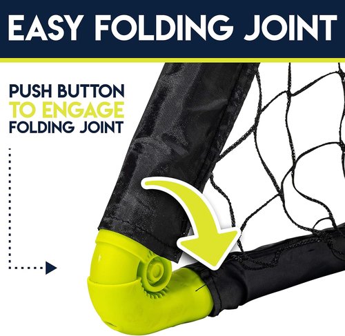 Franklin Sports Mini Soccer Goal with Ball and Pump